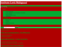 Tablet Screenshot of lorismalaguzzi.com